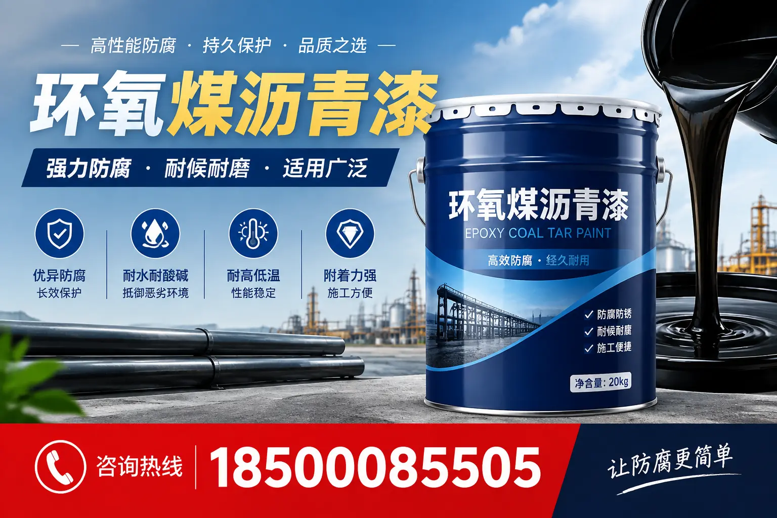 环氧煤沥青漆在不同气候条件下的表现分析，乌鲁木齐适用性